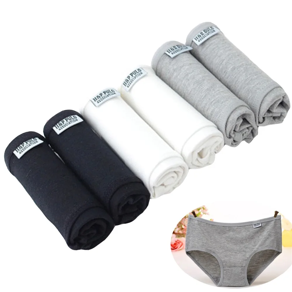 

Трусики женские хлопковые 6 шт./Лот, пикантное нижнее белье, шорты, нижнее белье для девушек, большие размеры
