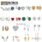 Серьги из серебра 925 пробы высокого качества, новое ювелирное изделие 2020, различные варианты, простая атмосфера, бесплатная доставка