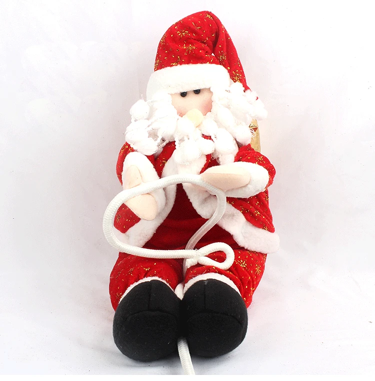 2020 Рождественский кулон подвесная кукла лестничная веревка скалолазание Санта