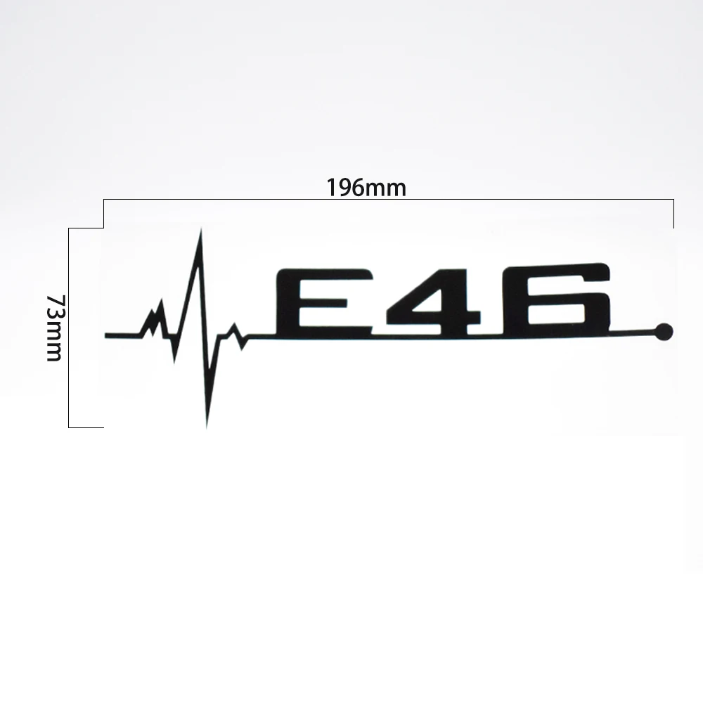 2 шт. автомобильные аксессуары для bmw E34 E36 E39 E46 E60 E61 E62 E90 E91 E92 наклейки на шасси с