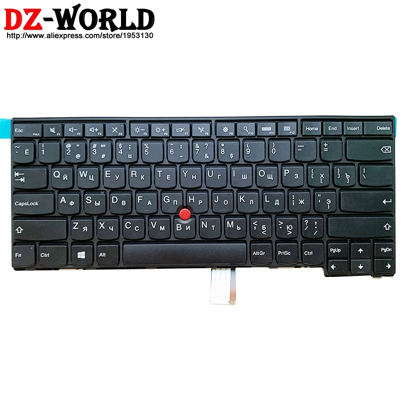 Новая RU Русская клавиатура для ноутбука Lenovo Thinkpad L440 L450 L460 T440 T440S T431S T440P T450 T450S T460