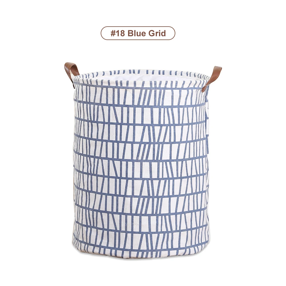 

Storage Bucket Stationery Storage Fashion PE Coating Storage Bag Dirty Clothes Fashion Cotton Linen
