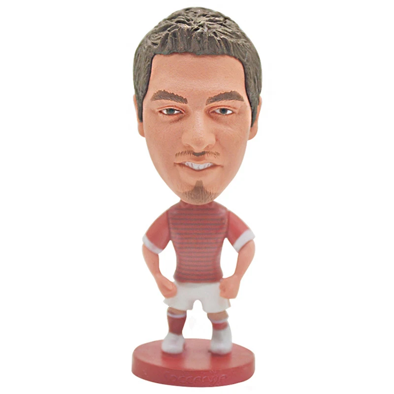 

Soccerwe 6.5cm Height Dolls 2020 Soccer Club Player Action Figure PVC Highlight Toys Fans Souvenir