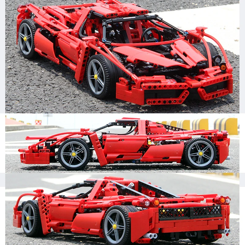 Bela 9186 строительные блоки Technic Supercar 3D модель кубиков обучающие игрушки для детей