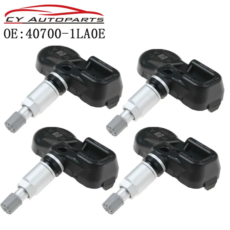 Система контроля давления в шинах TPMS 4 шт., для EX35 EX37 FX35 FX50 G25 G37 Nissan Cube 370Z Juke Leaf Quest 407001LA0E 40700-1LA0E
