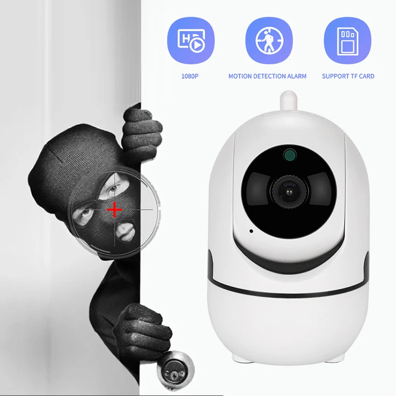 

Умная Wi-Fi IP-камера ночного видения 1080P HD с поддержкой приложения Tuya