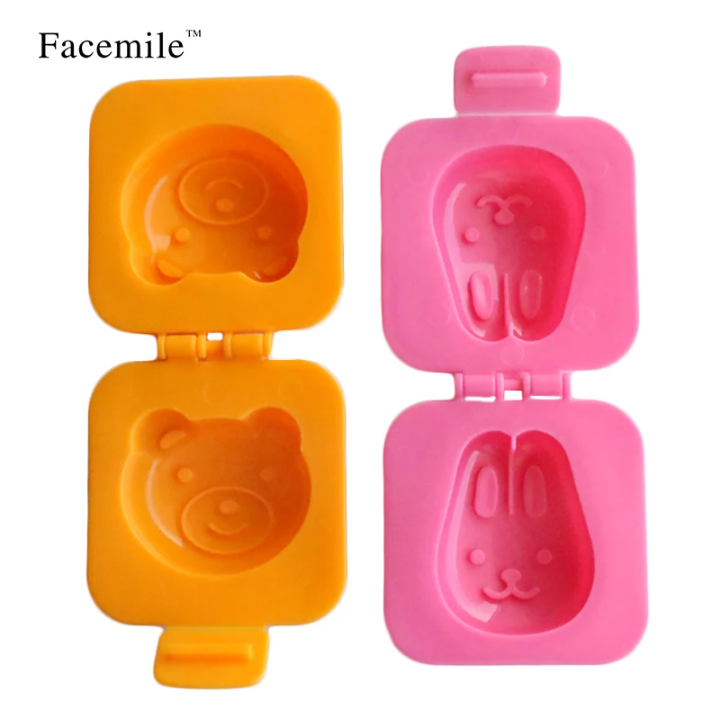 Новинка 2017 2 шт./компл. милый кролик медведь рисовый обед вареное яйцо суши