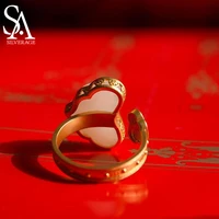 sa silverage cloud mass engagement ring natural hetian jade ring s925 ladies couple silver jewelry for women wedding