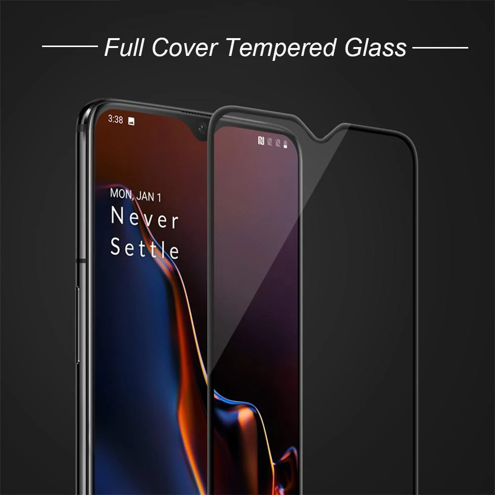 Закаленное стекло 9H HD для Oneplus 7 6T 9D защита экрана с полным покрытием пленка 1 + 6 |