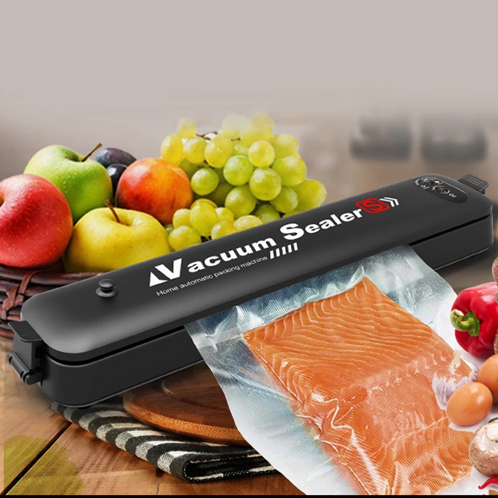 

Food Vacuum Sealer Automatic Commercial Household Food Fresh-keeping Household Vacuum Sealer Packaging Machine 90W