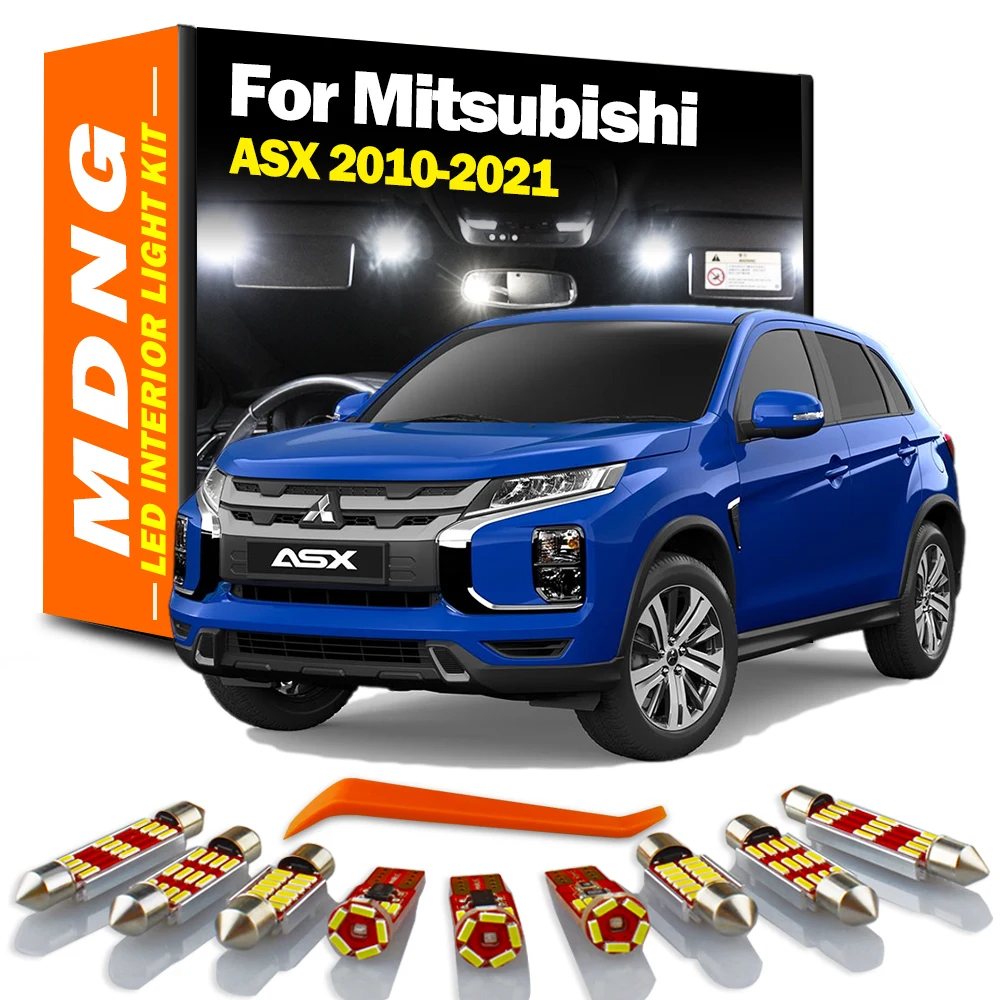 MDNG 11 шт. встроенная карта светильник для багажника Mitsubishi ASX 2010-2014 2015 2016 2017 2018 2019 2020