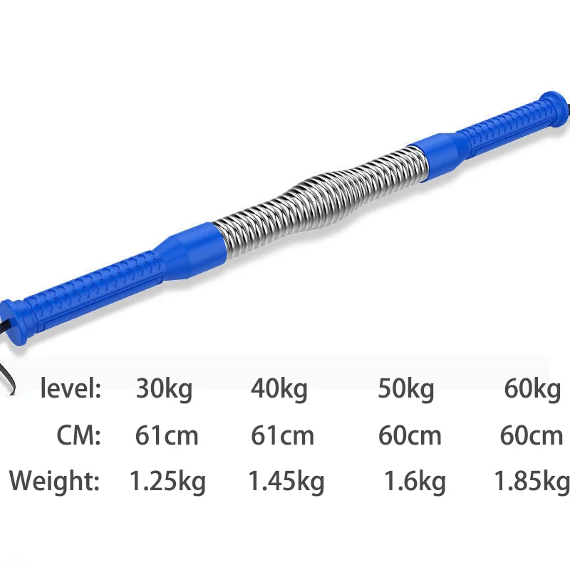 

Hand Gripper Arm Power Spring Strength Fitness Muscle Equipment Gym Expander Forearm Twist 20kg/30kg/40kg/50kg/60kg