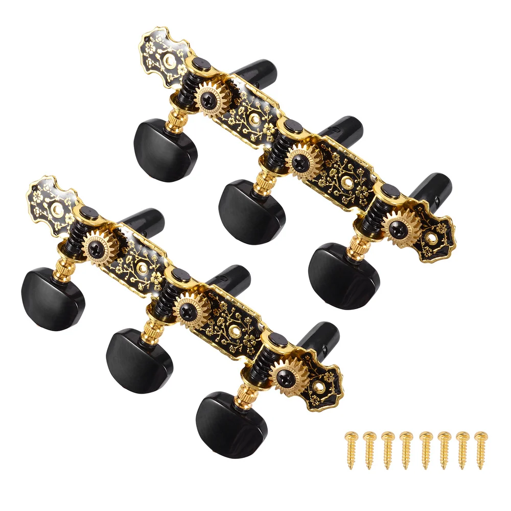 

1 Pair Classical Guitar Tuning Peg Classical Guitar Machine Heads with Screws