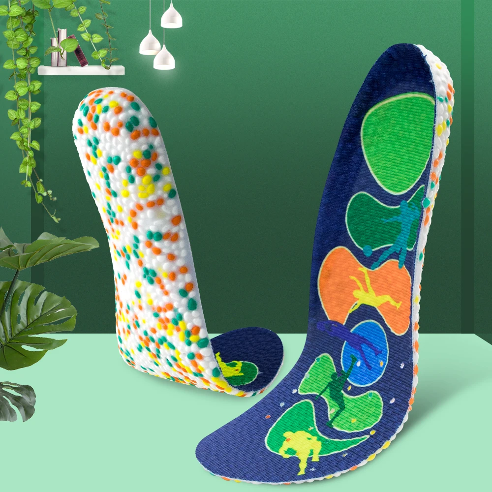 FootMaster ТПУ вспенивающие стельки с текстурой попкорна амортизирующая стелька для