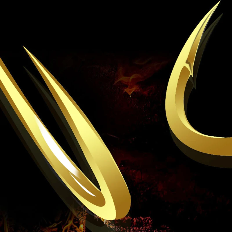 

3-12#100pcs Fish Hook carp bass pike hook High Carbon Steel Barbed Fly Fishing Hook Worm Pond Fishing Bait Holder Jig Hole Pesca