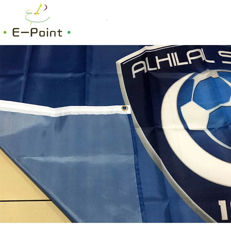 Флаг Саудовской Аравии SPL Al-Hilal Saudi FC 3 фута* 5 футов(90*150 см) размер рождественские украшения для домашнего флага баннер подарки