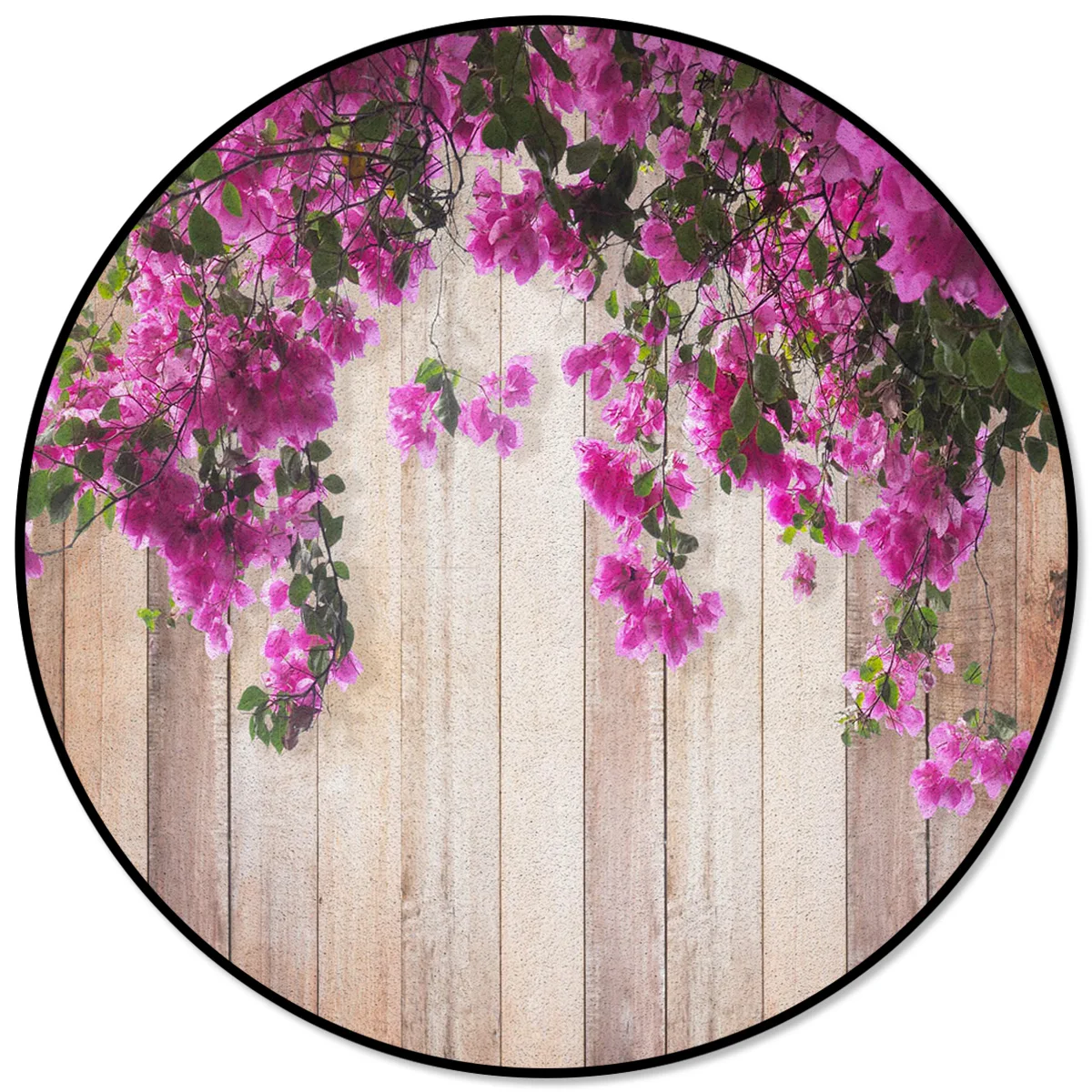 Круглый ковер с рисунком листьев и растений для гостиной детской спальни чайного