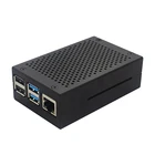 Чехол для мини-компьютера Raspberry Pi 4B из алюминиевого сплава с радиатором