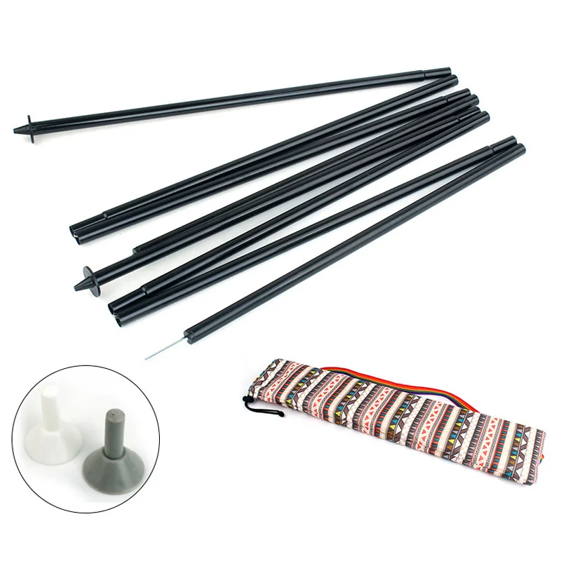 Кемпинг Тент полюс тент стержень палки брезент для навеса строительство