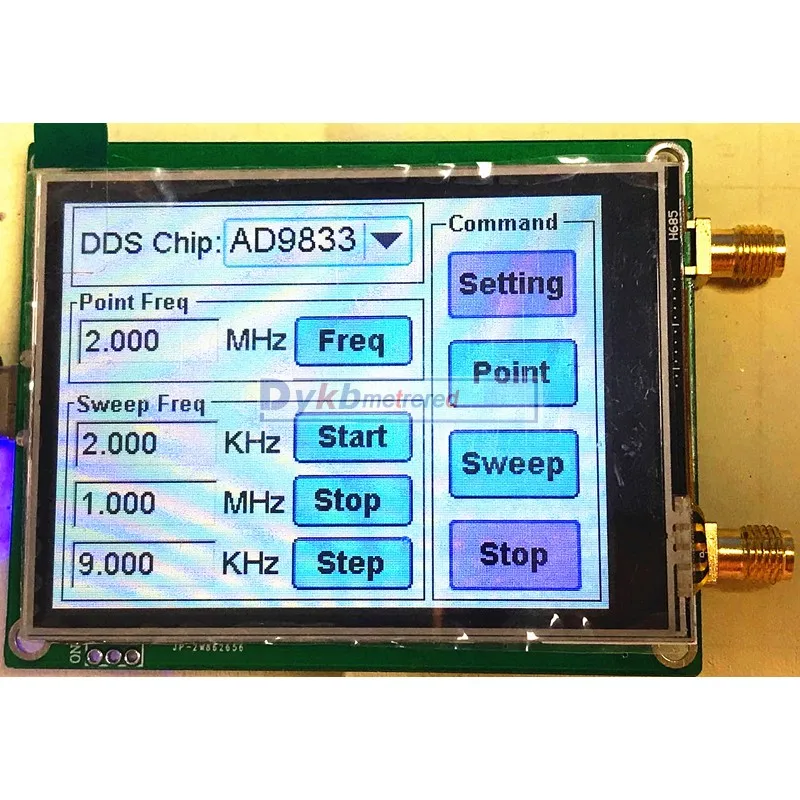 Генератор сигналов DYKB AD9833 источник сигнала DDS Синусоидальная волна треугольная
