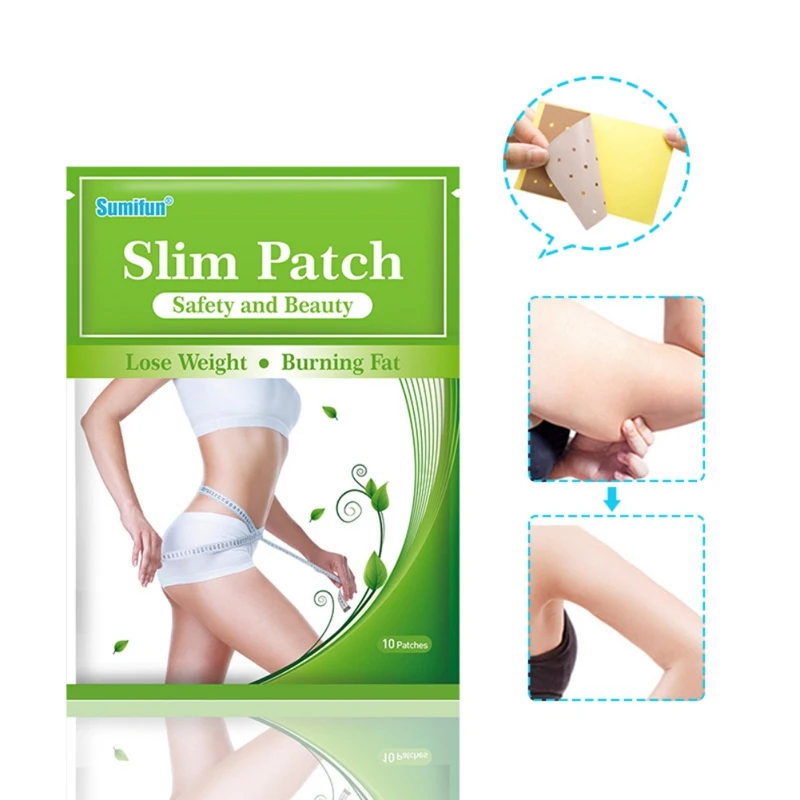 Китайский пластырь для похудения Сжигание жира пупок палка из трав медицинская