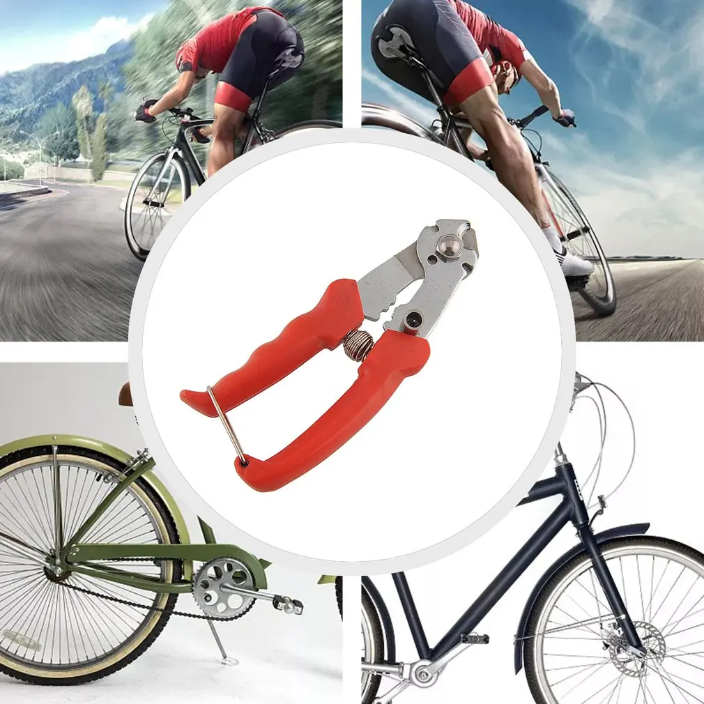 

Bike Bicycle Brake Cable Wire Puller Pliers Cutter Scissors Repair Tool Bicycle Carbon Steel Brake Gear Inner Outer Hand Cable