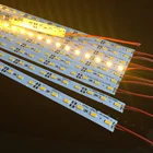 СВЕТОДИОДНАЯ лента SMD 5730 для выращивания растений, светодиодсветильник лампа полного спектра для цветов, 5 шт. по 50 см, 5730