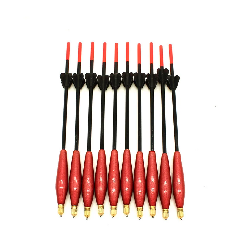 AGAPE 10 шт./лот рыболовный поплавок вертушка 4 г + 2 5G 6 5g 1 плавучесть с латунной внизу