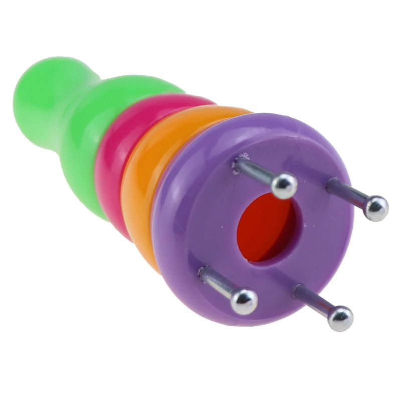 ABS Plastic Yarn Wool Knitter Knitting Doll Dolly Craft Loom Rope Braided Maker Tools Sewing Accessories | Дом и сад