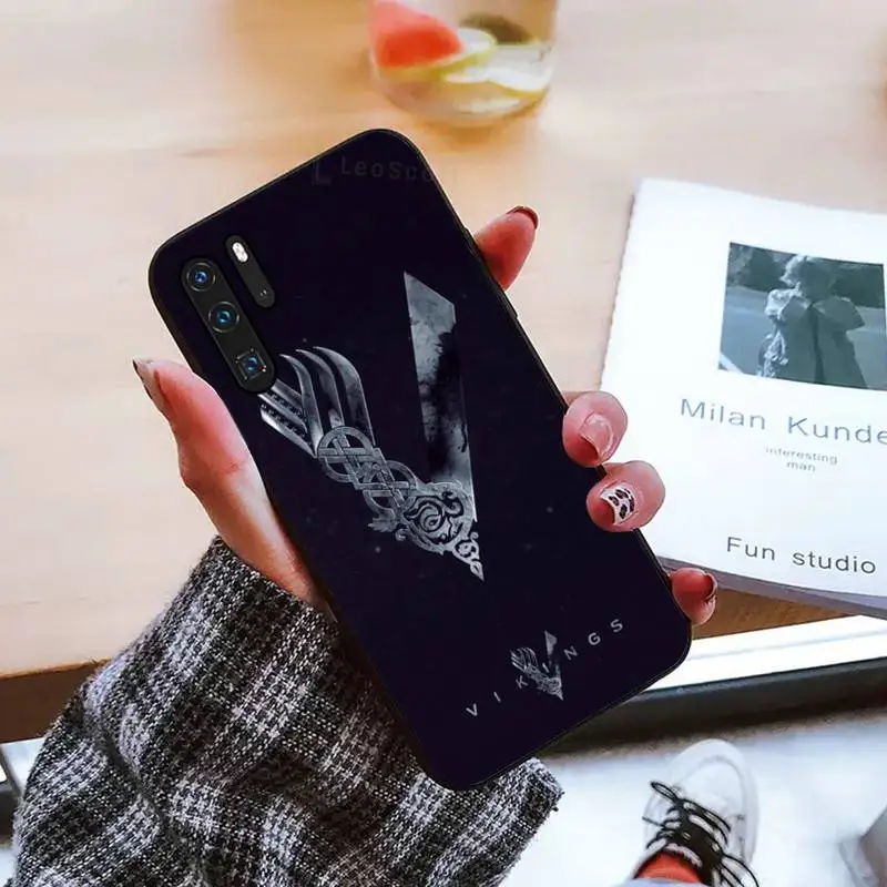 

art vikings logo movie Phone Case For Huawei honor Mate P 9 10 20 30 40 Pro 10i 7 8 a x Lite nova 5t