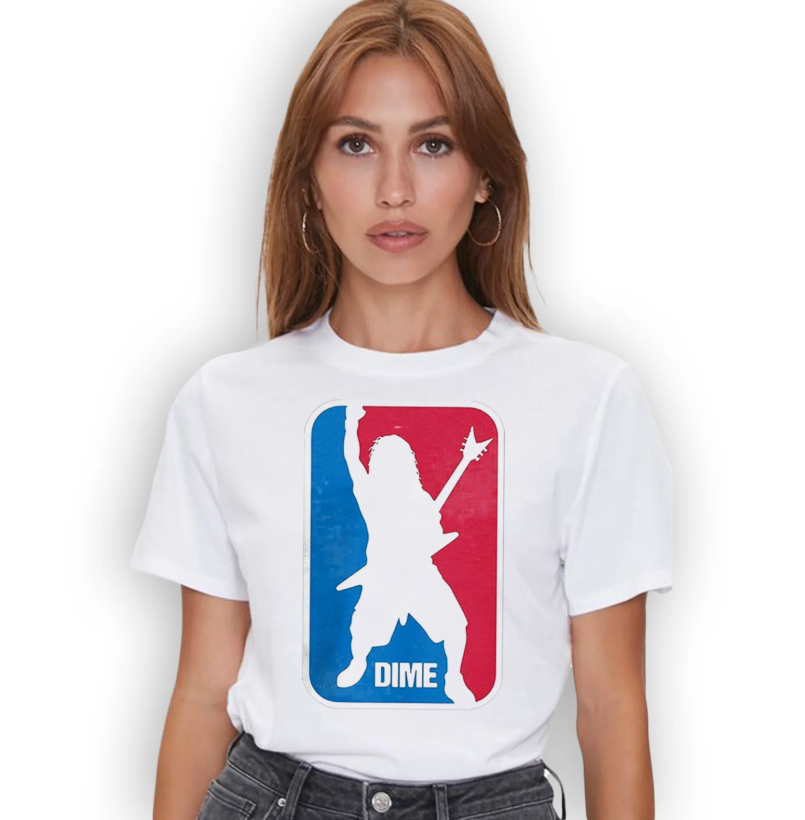 

Dime Dimebag Darrell Sport Logo Shirt Guitar T-shirt, Hard Metal shirt,Metal Tee O - Collar Four - Season Printing T-shirt