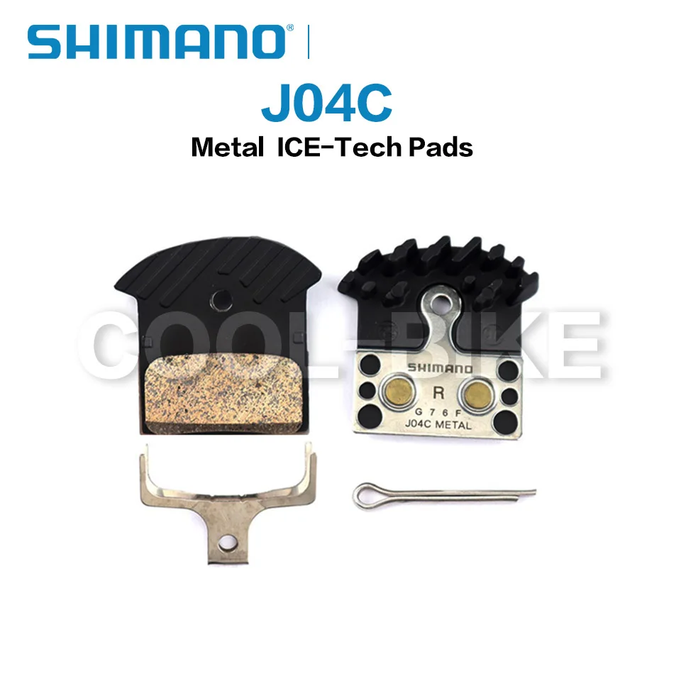 Тормозные колодки Shimano J03A J04C DEORE SLX XT металлическая прокладка из смолы охлаждающий