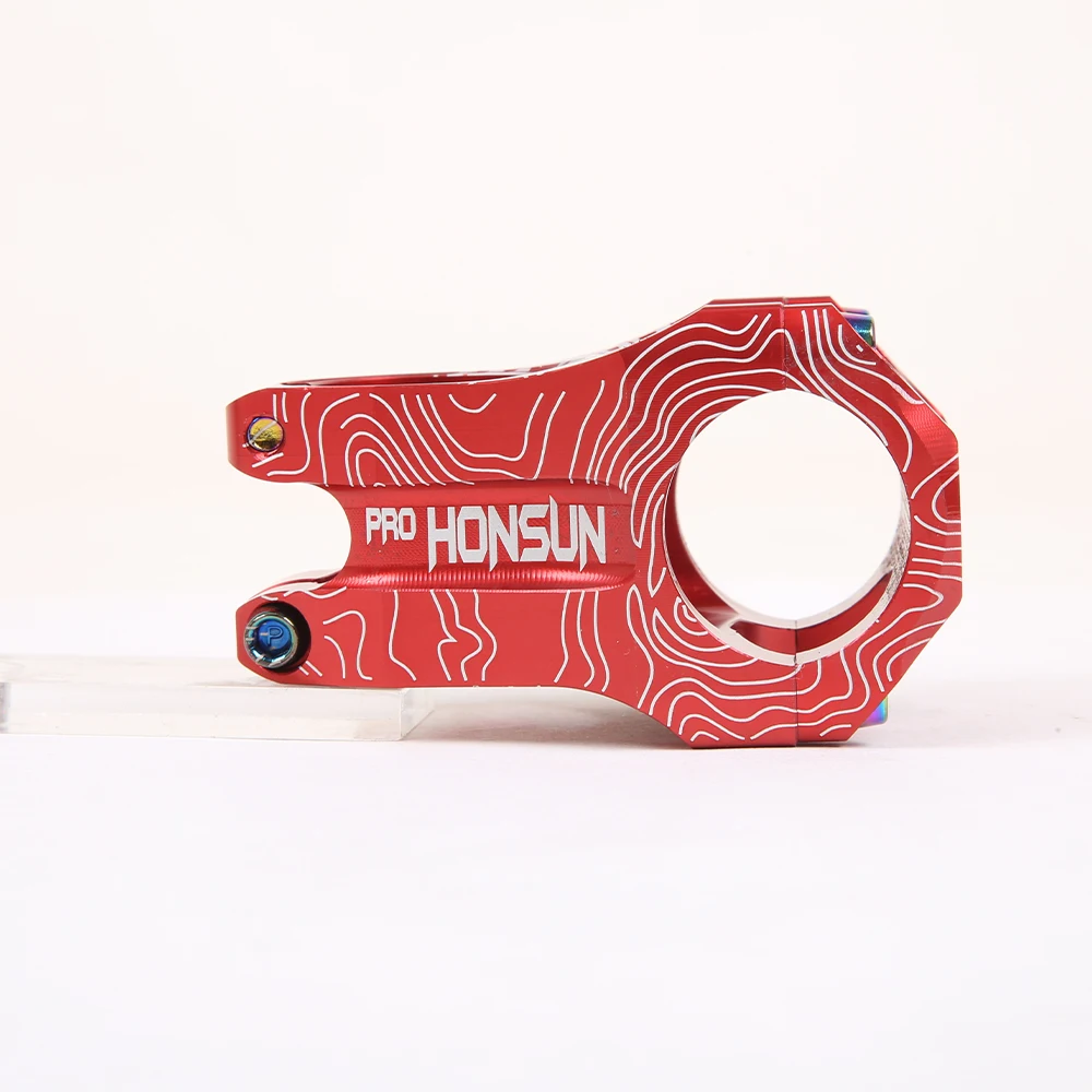 Высокопрочный CNC руль 31,8*28,6 мм эндуро велосипедный стержень DH/AM/XC MTB горный велосипед части алюминиевый сплав - Цвет: red