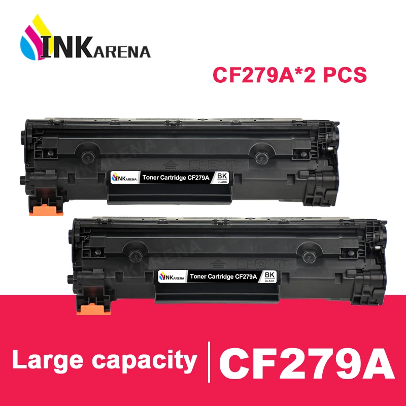INKARENA 2PCS Compatible CF279A CF279 279A 279 79A Black Toner Cartridge Replacement for HP LaserJet Pro M12a M12w M26a M26nw 12 |