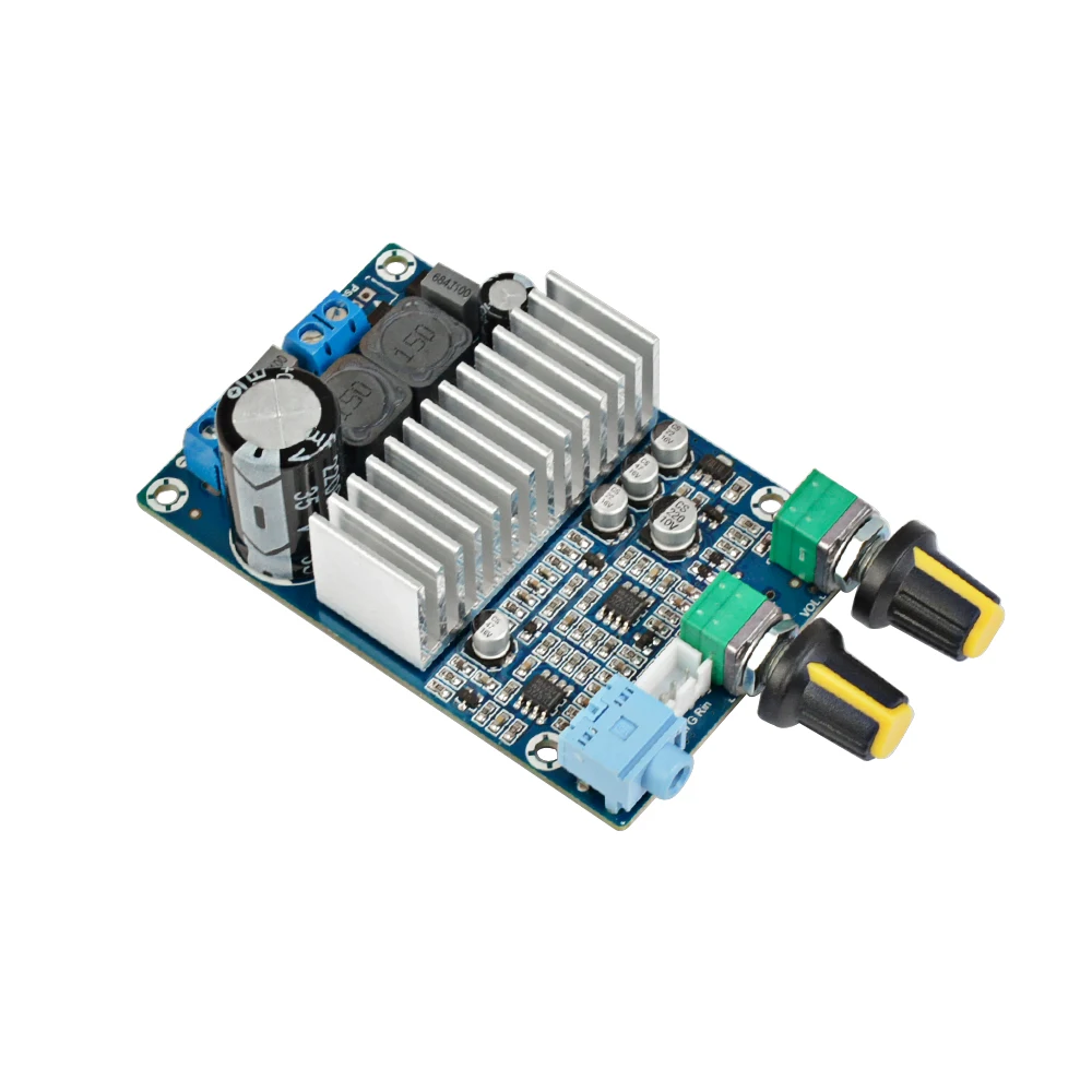 AIYIMA Mini TPA3116 усилитель сабвуфера доска 100 Вт высокой мощности готовая Плата Поддержка выход баса цифровые аудио усилители 12-24 В
