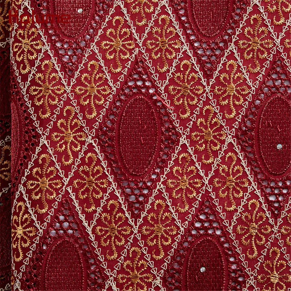 Африканская кружевная ткань Kalume 2021 Высококачественная швейцарская вуаль в