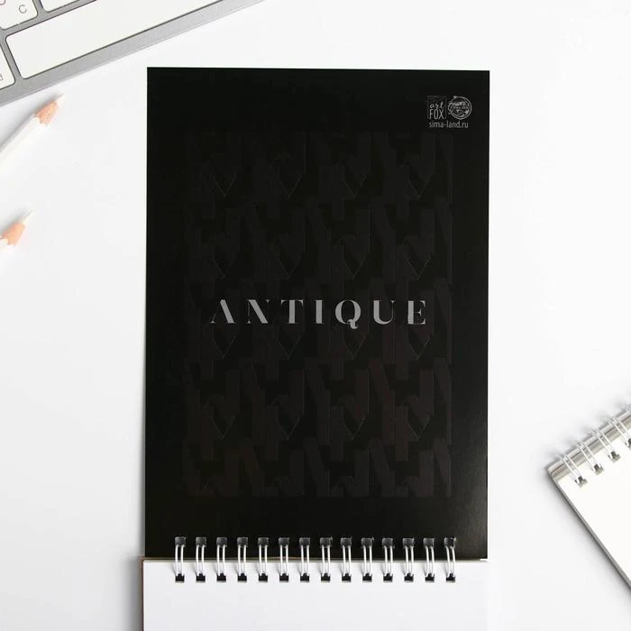 Скетчбук Antique А5 40 листов 100 г/м2 | Канцтовары для офиса и дома