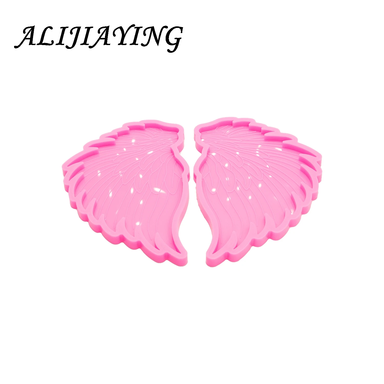 2 шт./компл. подставка ангельские перья форма из агатной смолы силиконовые формы