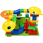 Оригинальные большие строительные блоки, скользящий шар, фотоэлемент, творческая игрушка сделай сам для детей, совместимый большой размер, набор кирпичей, подарок