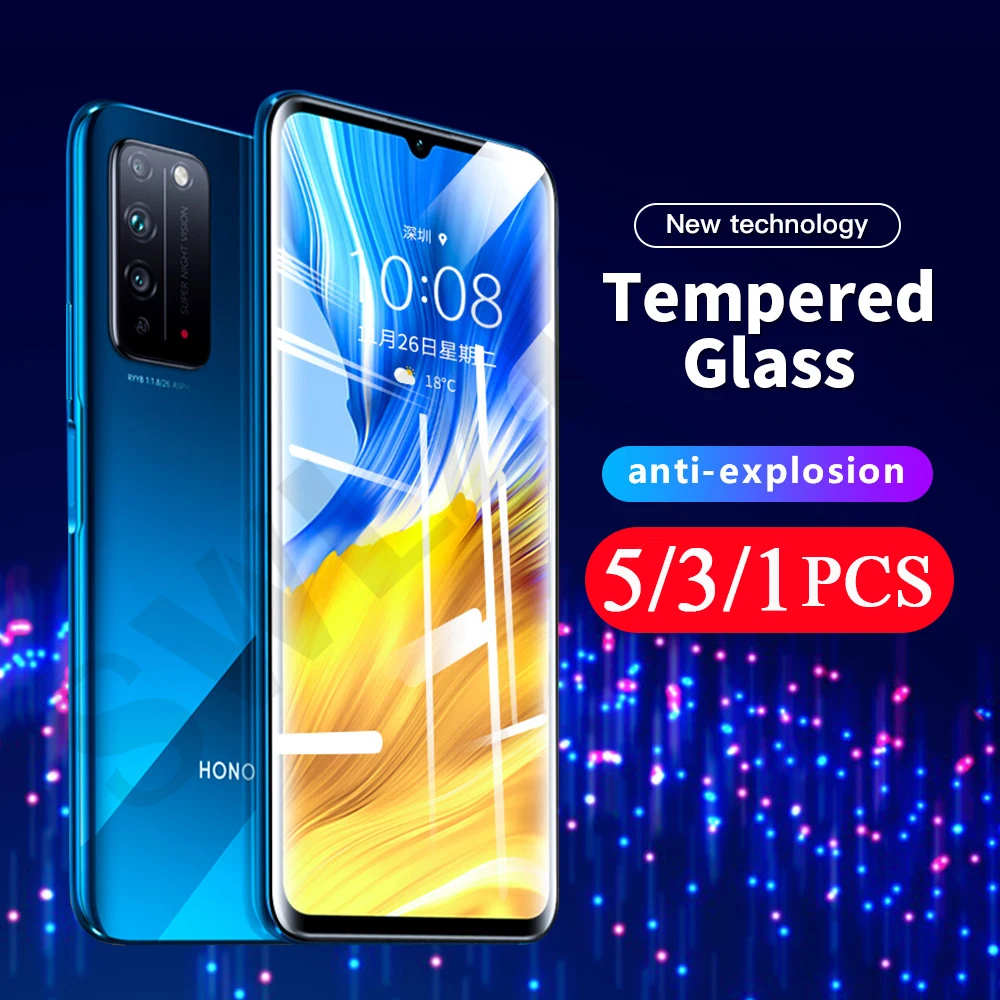 

5-1 шт. Защитная пленка для экрана телефона Honor 9X lite 9C 9N 9i Play 5 5T Youth 4 4T pro 3 3E 9A закаленное стекло X10 Max защитная пленка