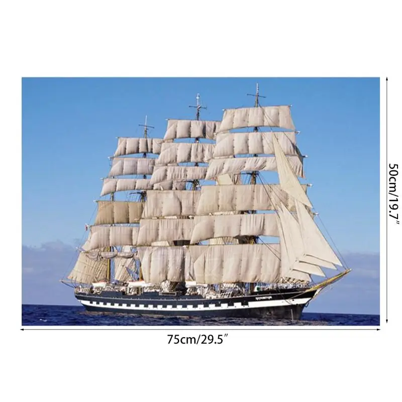 

New Great Ship Puzzles 1000 pieces Paper Puzzle toys for adults children kids games educational