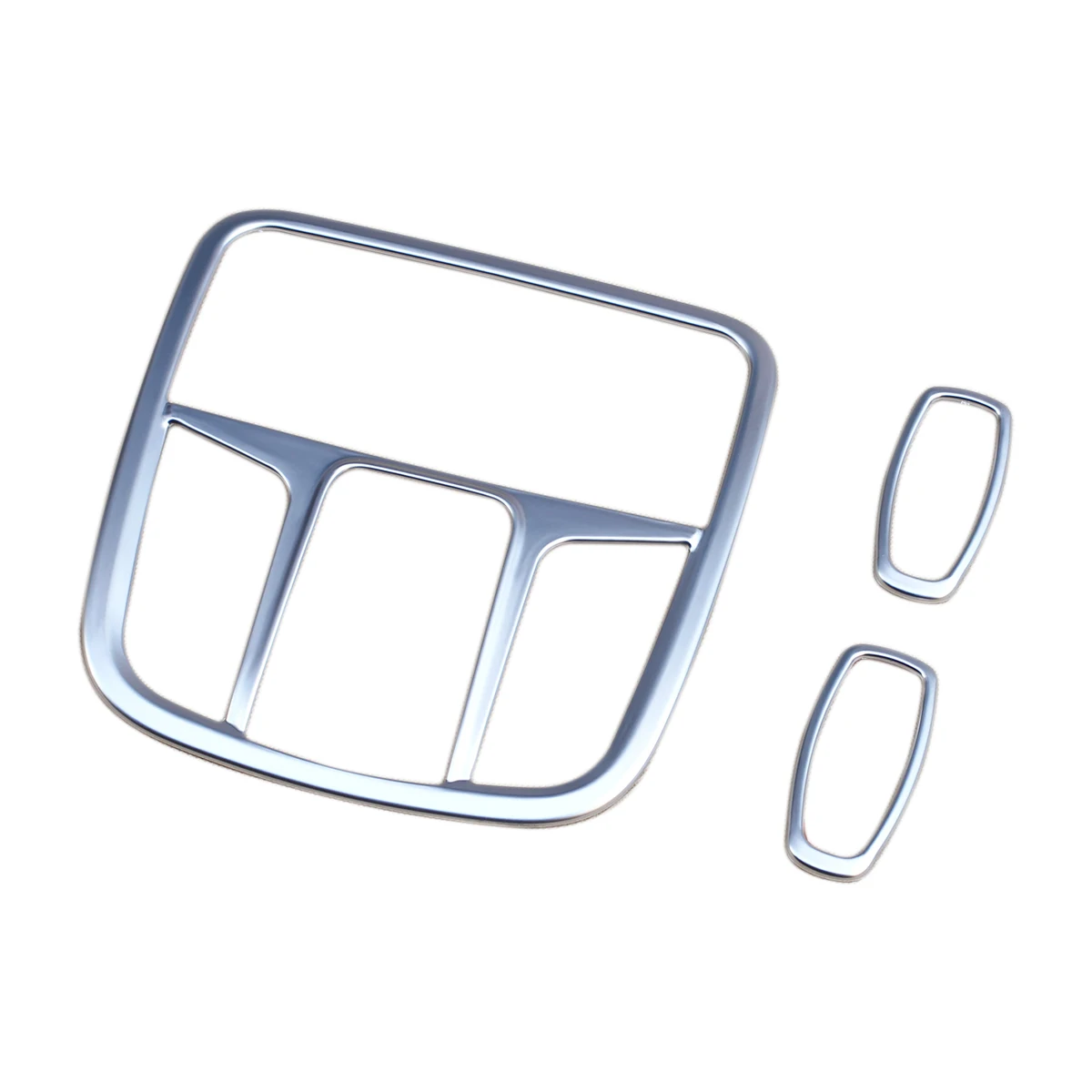 

Car Interior ABS Chrome Reading Lamp Cover Trim Roof Read Lights Frame Sticker Fit For Kia Sportage(QL) 2016 2017 2018
