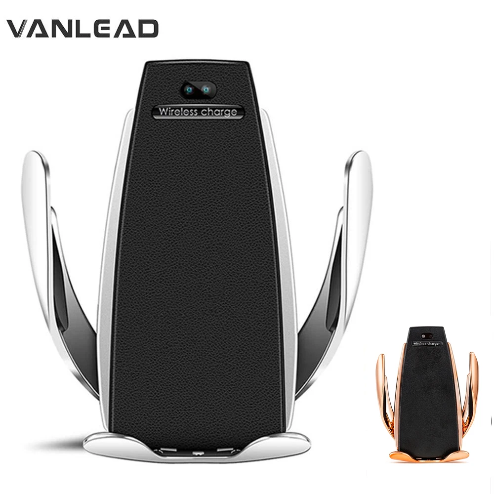 Беспроводное автомобильное зарядное устройство Быстрая зарядка держатель