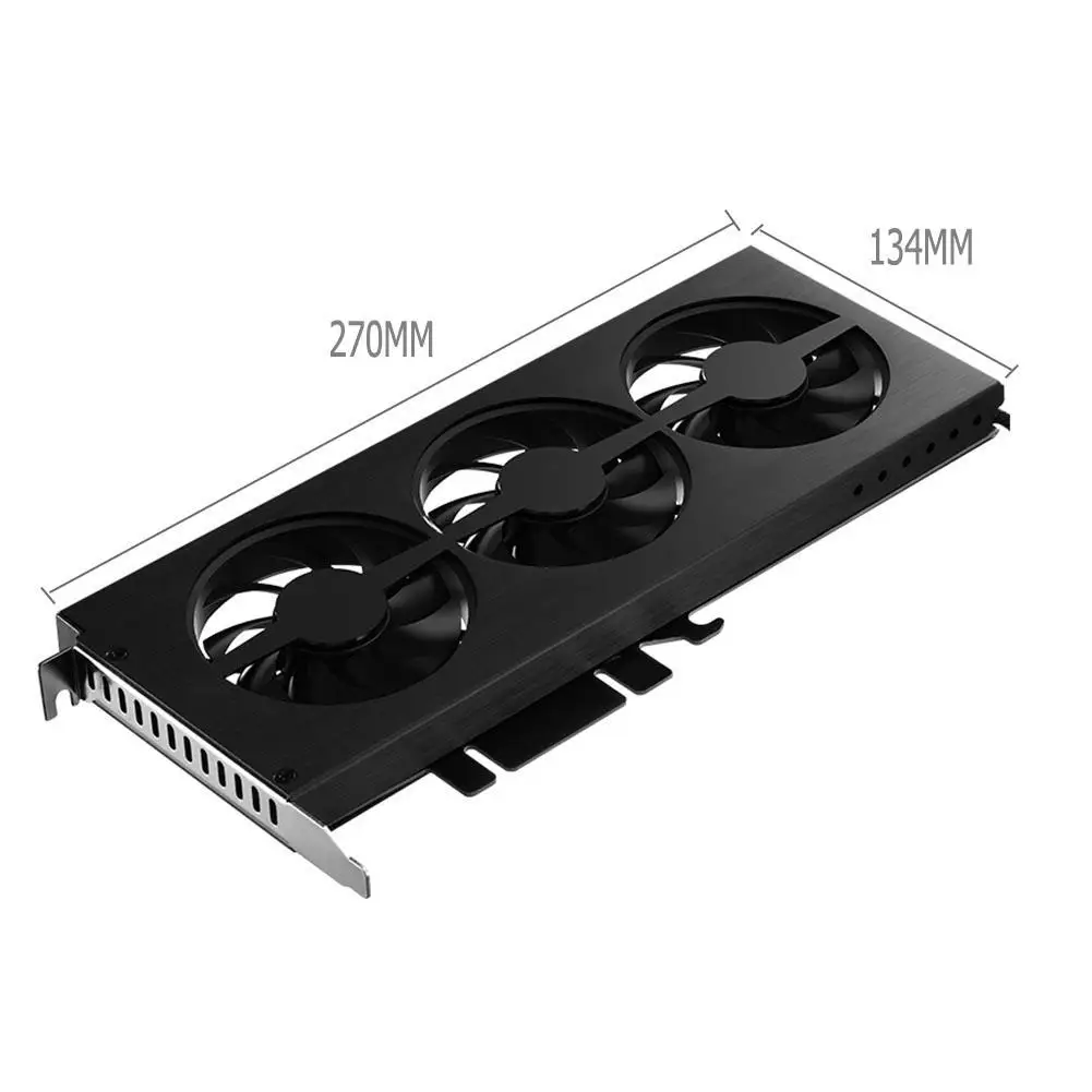

JONSBO Graphics Card Cooling Fan RGB Lighting Heat Sink Aluminum-Magnesium Alloy Radiator Support AURA Motherboard VGA Cooler