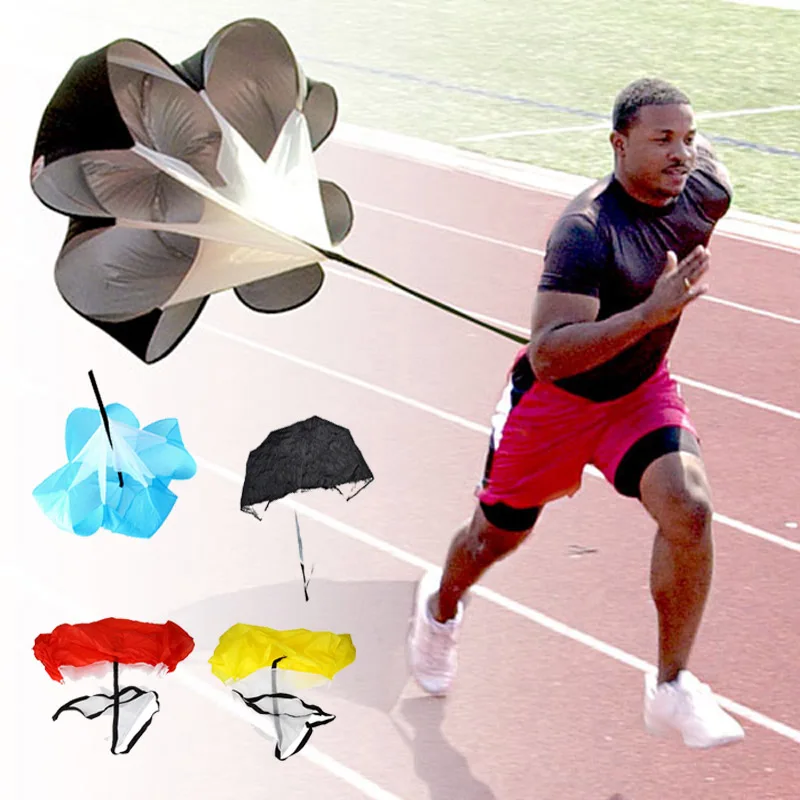 

Resistance Adjustable 56" Speed Drills Training Resistance Parachute Umbrella Running Chute Soccer Football Training Tool