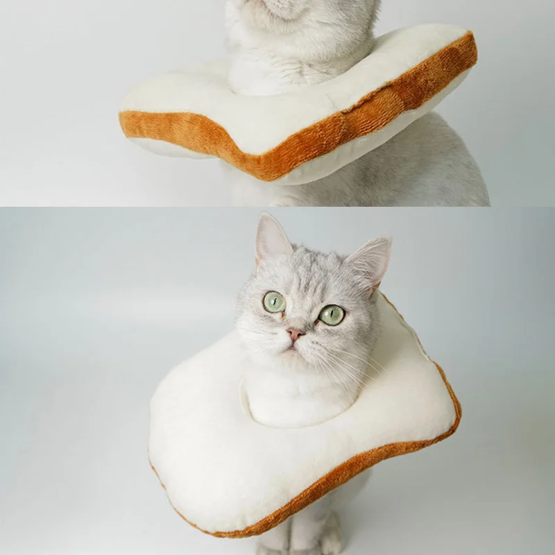 Мягкий защитный чехол для головы с изображением кота елизании и воротника в