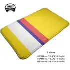 Спортивный удобный коврик для двери в красно-белую и синюю полоску, коврик, подушка для морских яхт, яхт, спортивные полосы в полоску