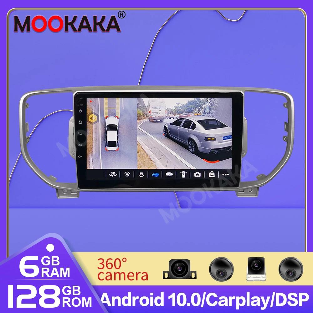 

Android 10,0 6 ГБ + 128 Гб PX6 Автомобильный мультимедийный плеер для Kia KX5 2016-2018 автомобильный радиоприемник с навигацией GPS DVD видео плеер аудио Carplay А...