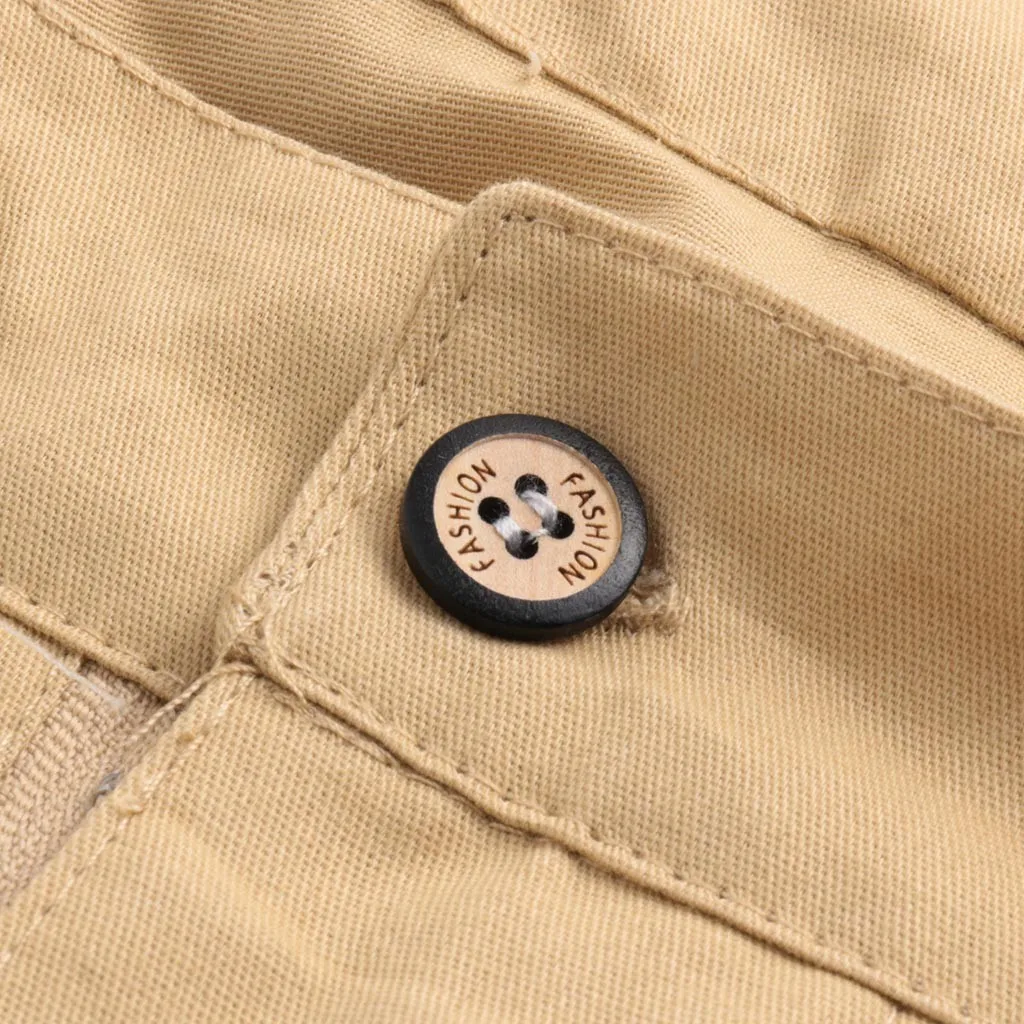 Брюки мужские комбинезоны повседневные карманные спортивные Рабочие свободные