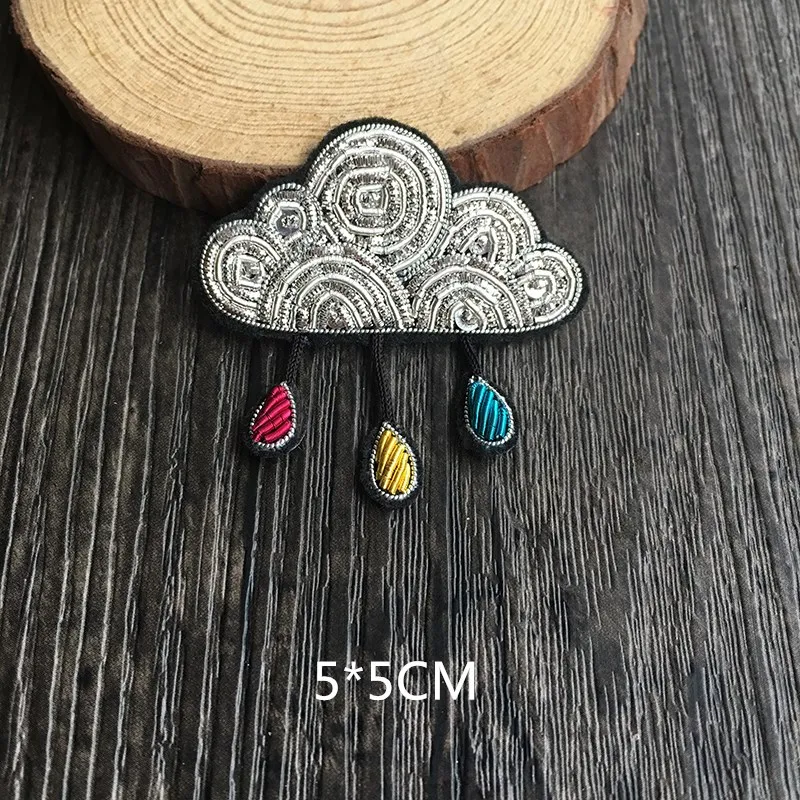 

Brooch Unisex Apparel Accessories Brooch Brooch Hand-stitched Cloth Patch In Indian Silk Gifts for Men